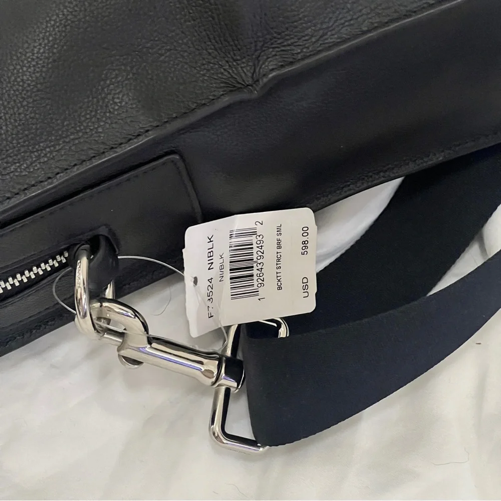NWT Coach Beckett Structured Briefcase Black w/ Laptop Pocket 🖤 Slight Indent